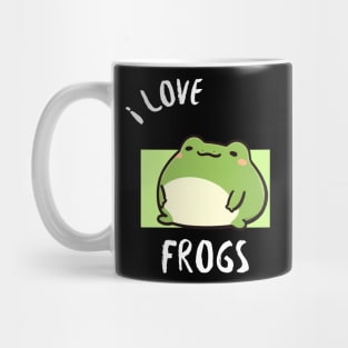 Chubby Frog - I love Frogs Mug